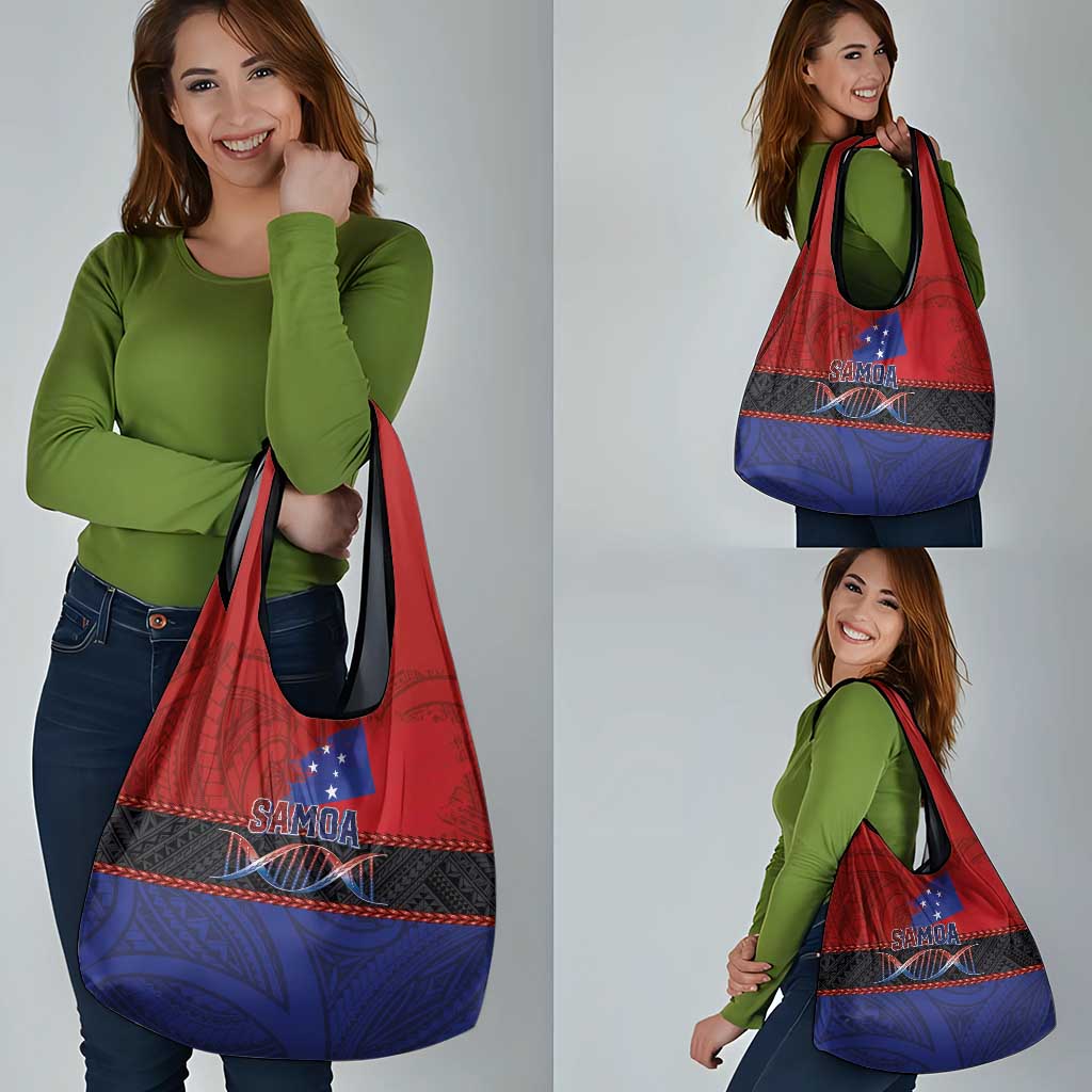 Samoan DNA-Proud of Samoa Grocery Bag Polynesian Patterns - Polynesian Pride