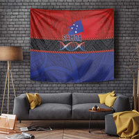 Samoan DNA-Proud of Samoa Tapestry Polynesian Patterns - Polynesian Pride