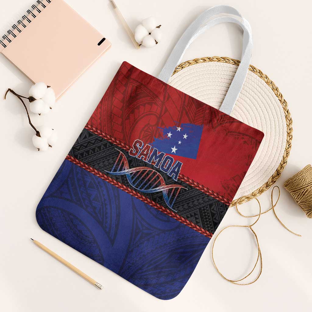 Samoan DNA-Proud of Samoa Tote Bag Polynesian Patterns - Polynesian Pride