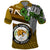 Hawaii James Campbell High School Polo Shirt Kakau Pattern Gold Color Version LT03 Gold - Polynesian Pride