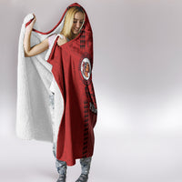 Hawaii Kahuku High & Intermediate School Hooded Blanket Tribal Kakau Pattern LT03 - Polynesian Pride