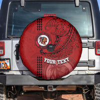 Hawaii Kahuku High & Intermediate School Spare Tire Cover Tribal Kakau Pattern LT03 - Polynesian Pride