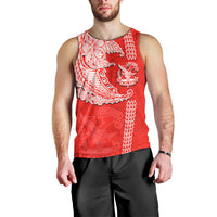 Hawaii Kalani High School Men Tank Top Tribal Kakau Pattern LT03 - Polynesian Pride