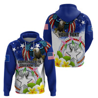 Custom Northern Mariana Islands Commonwealth Covenant Day Zip Hoodie Plumeria Flower Splash Style LT03 - Polynesian Pride