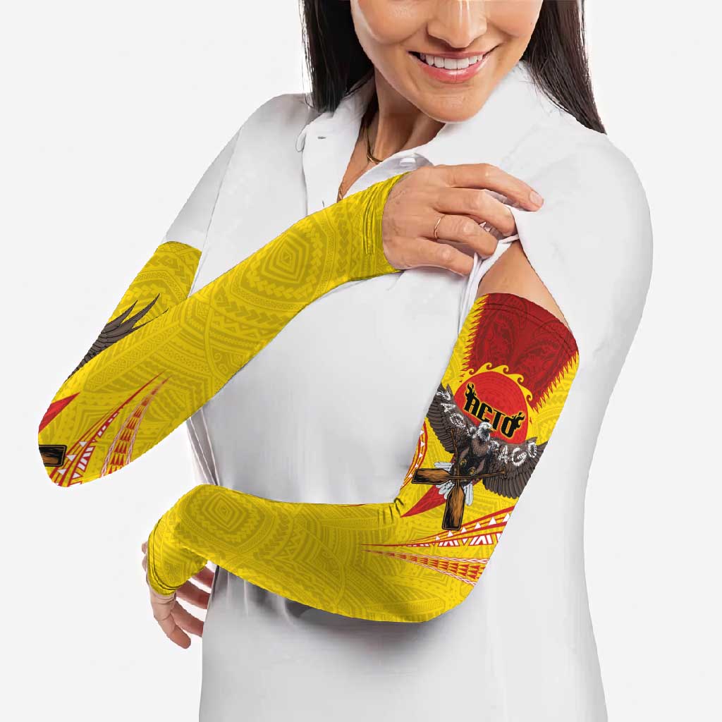 American Samoa Fautasi Race Arm Sleeves Pago Pago-Aeto Samoan Tattoo and Eagle