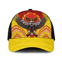 American Samoa Fautasi Race Baseball Net Cap Pago Pago-Aeto Samoan Tattoo and Eagle