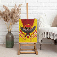 American Samoa Fautasi Race Canvas Wall Art Pago Pago-Aeto Samoan Tattoo and Eagle