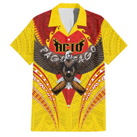 American Samoa Fautasi Race Family Matching Long Sleeve Bodycon Dress and Hawaiian Shirt Pago Pago-Aeto Samoan Tattoo and Eagle