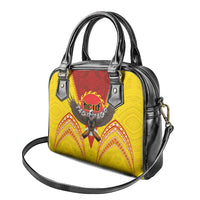 American Samoa Fautasi Race Shoulder Handbag Pago Pago-Aeto Samoan Tattoo and Eagle