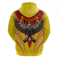 American Samoa Fautasi Race Zip Hoodie Pago Pago-Aeto Samoan Tattoo and Eagle