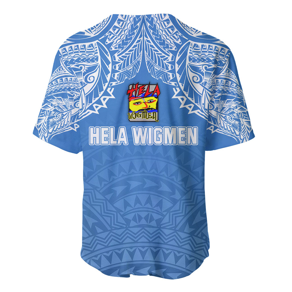 Hela Wigmen Rugby Baseball Jersey Papua New Guinea Polynesian Tattoo LT03 - Polynesian Pride