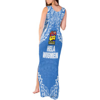 Hela Wigmen Rugby Tank Maxi Dress Papua New Guinea Polynesian Tattoo LT03 - Polynesian Pride
