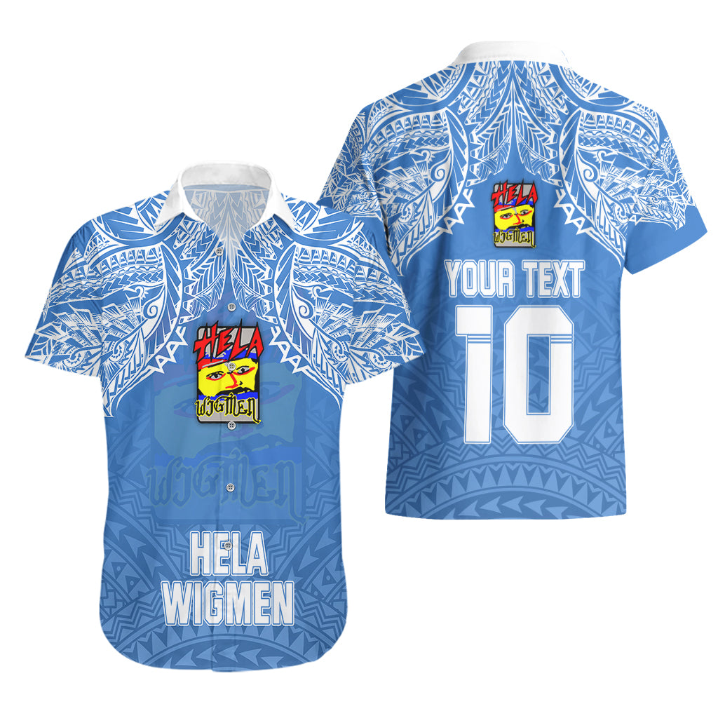Custom Hela Wigmen Rugby Hawaiian Shirt Papua New Guinea Polynesian Tattoo LT03 - Polynesian Pride