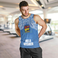 Custom Hela Wigmen Rugby Men Tank Top Papua New Guinea Polynesian Tattoo LT03 - Polynesian Pride
