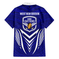Kimbe Cutters Rugby Kid Hawaiian Shirt Papua New Guinea Polynesian Tattoo Blue Version LT03 - Polynesian Pride