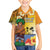 Happy Lei Day Kid Hawaiian Shirt Hula Male Dancer Polynesian Flower Kakau Pattern