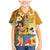 Happy Lei Day Family Matching Mermaid Dress and Hawaiian Shirt Hula Girl Polynesian Flower Kakau Pattern