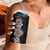 Hawaiian Plumeria and Hibiscus 4 in 1 Can Cooler Tumbler Grayscale Mode
