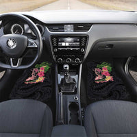 Hawaiian Tropical Plants Turtle and Shark Car Mats Polynesian Art Tattoo