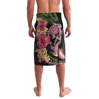 Hawaiian Tropical Plants Turtle and Shark Lavalava Polynesian Art Tattoo LT03 - Polynesian Pride