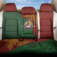 Papua New Guinea East Sepik Province Back Car Seat Cover Tribal Crocodile Birds of Paradise Melanesian Tattoo