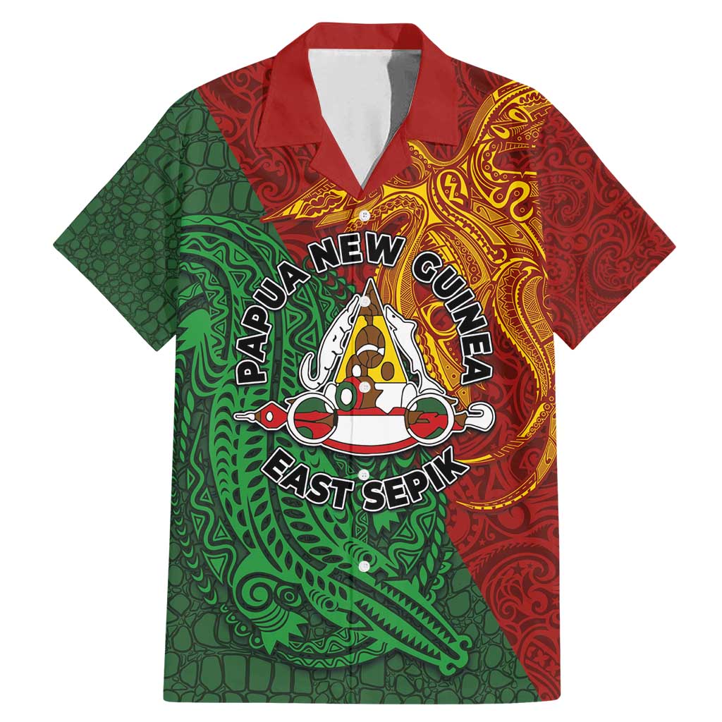 Papua New Guinea East Sepik Province Family Matching Mermaid Dress and Hawaiian Shirt Tribal Crocodile Birds of Paradise Melanesian Tattoo