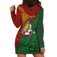 Papua New Guinea East Sepik Province Hoodie Dress Tribal Crocodile Birds of Paradise Melanesian Tattoo