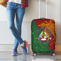 Papua New Guinea East Sepik Province Luggage Cover Tribal Crocodile Birds of Paradise Melanesian Tattoo