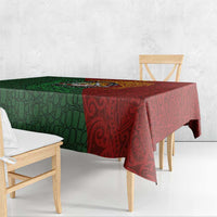 Papua New Guinea East Sepik Province Tablecloth Tribal Crocodile Birds of Paradise Melanesian Tattoo