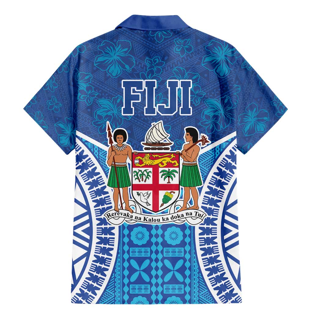 Fiji Day Family Matching Mermaid Dress and Hawaiian Shirt Fijian Masi Tribal Hibiscus Tattoo and Tapa Pattern