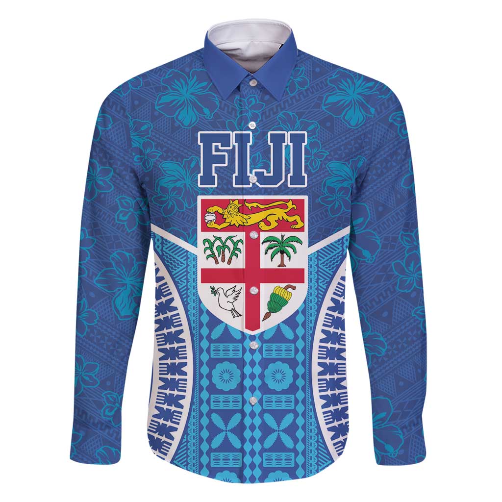 Fiji Day Family Matching Mermaid Dress and Hawaiian Shirt Fijian Masi Tribal Hibiscus Tattoo and Tapa Pattern