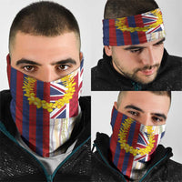 Hawaiian Tropical Plants Lei Neck Gaiter National Flag Style LT03 - Polynesian Pride
