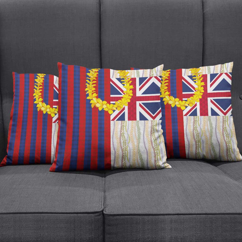 Hawaiian Tropical Plants Lei Pillow Cover National Flag Style LT03 - Polynesian Pride
