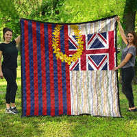 Hawaiian Tropical Plants Lei Quilt National Flag Style LT03 - Polynesian Pride