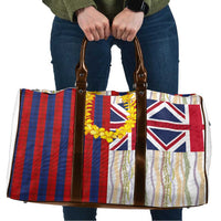 Hawaiian Tropical Plants Lei Travel Bag National Flag Style LT03 Multicolor - Polynesian Pride