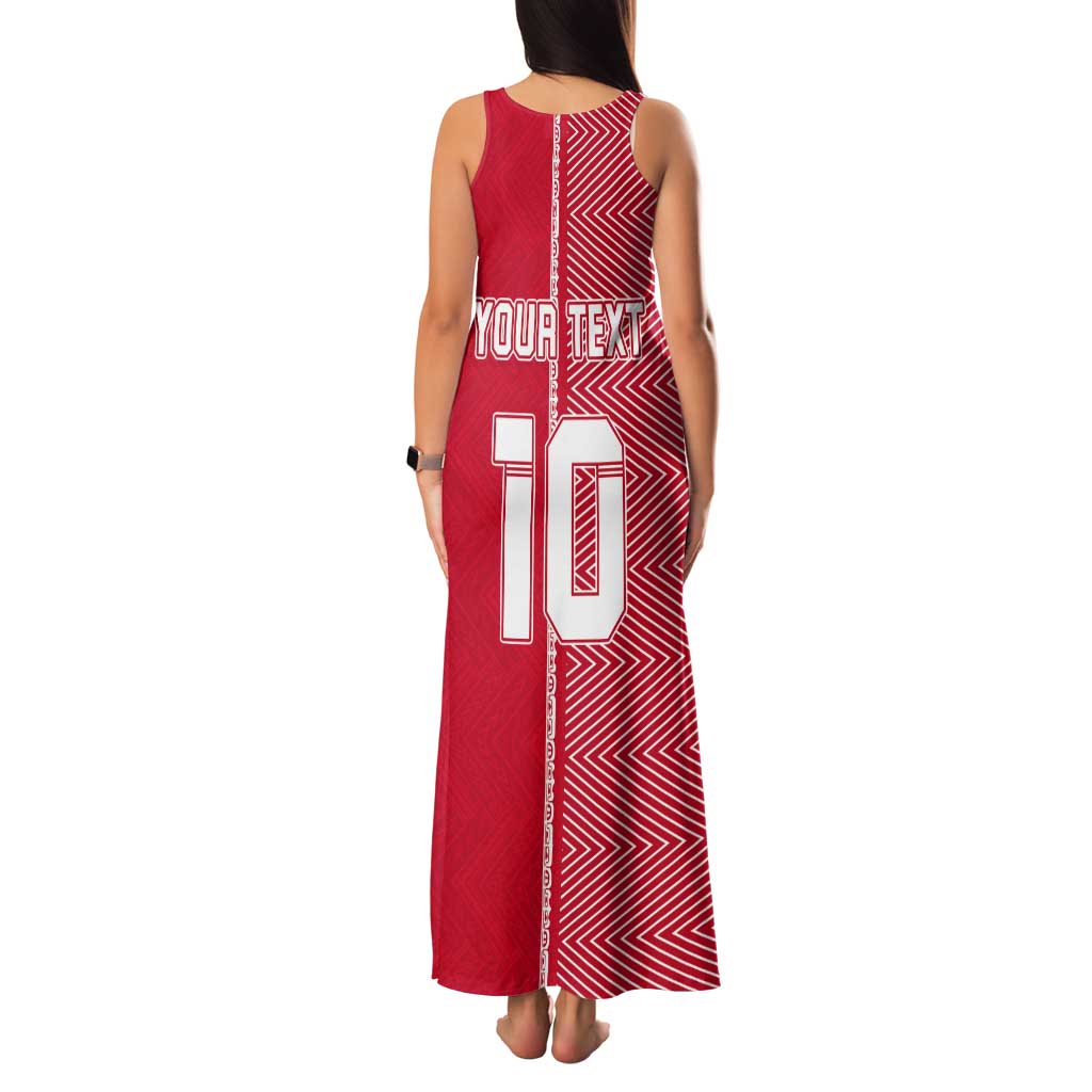 Custom Tahiti Football-Iron Warriors Tank Maxi Dress