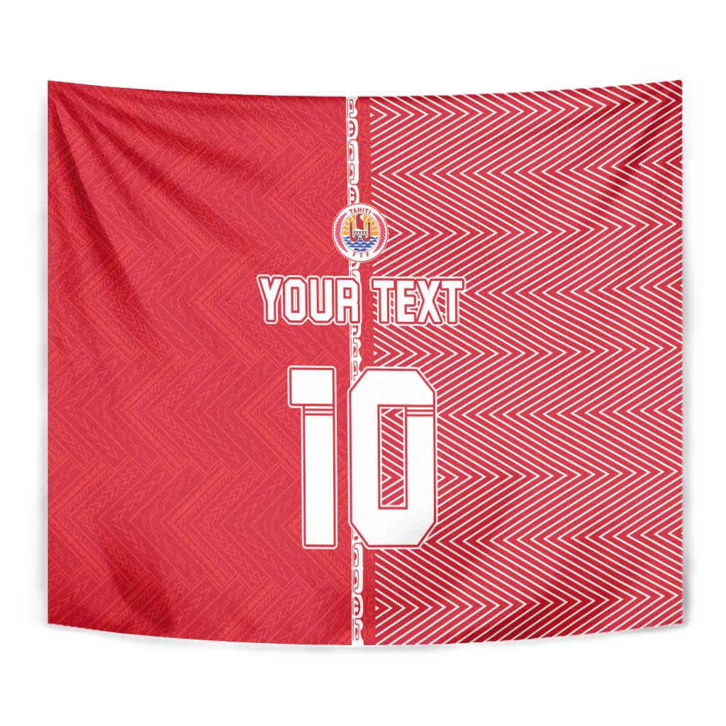 Custom Tahiti Football-Iron Warriors Tapestry