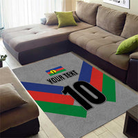 Custom New Caledonia-The Kagus Area Rug