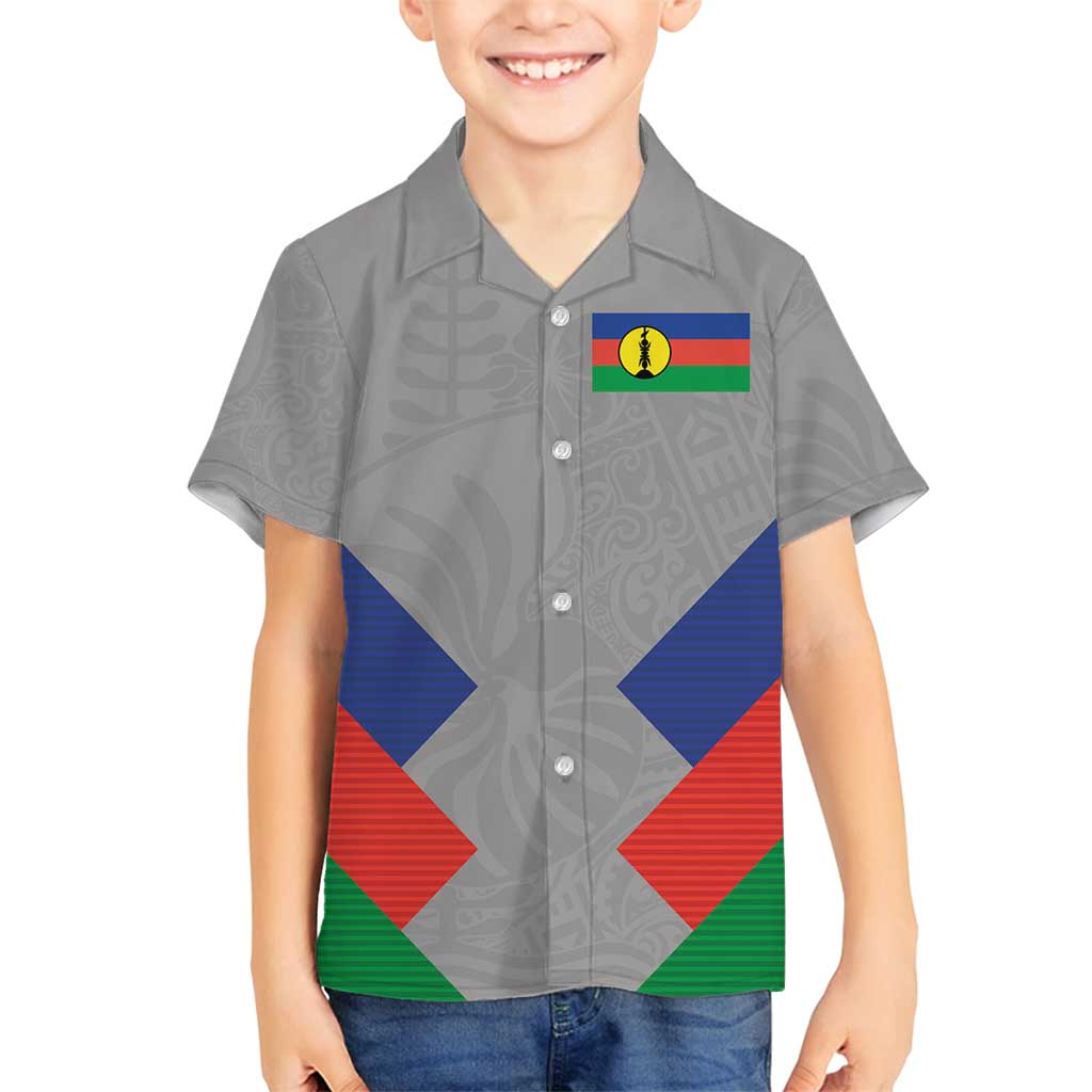 Custom New Caledonia-The Kagus Family Matching Puletasi and Hawaiian Shirt