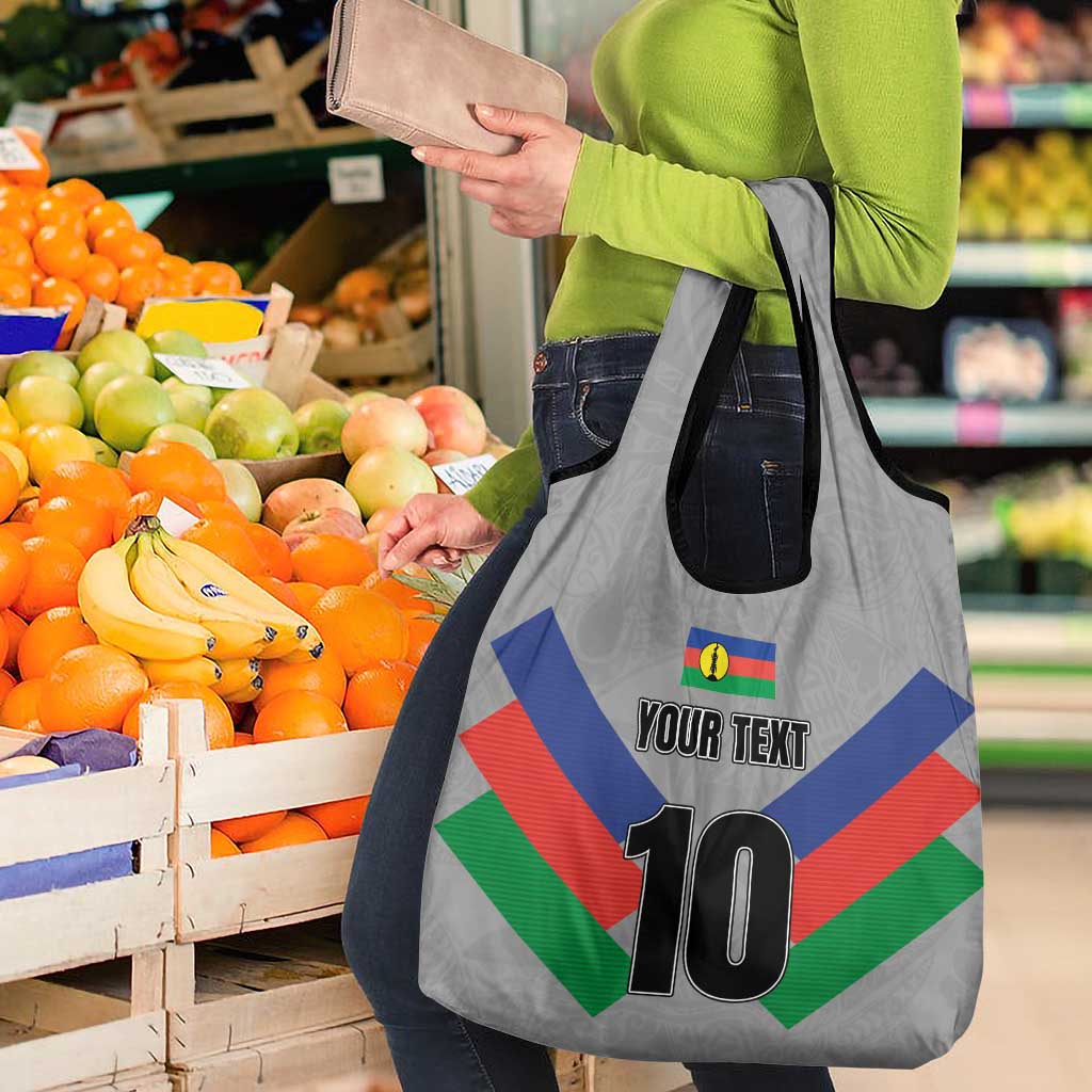 Custom New Caledonia-The Kagus Grocery Bag