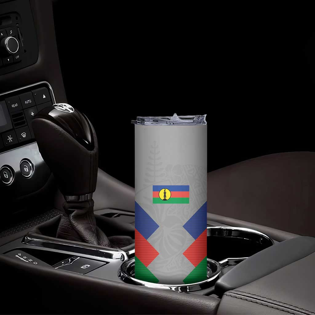 Custom New Caledonia-The Kagus Skinny Tumbler
