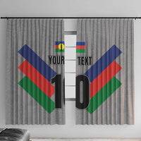 Custom New Caledonia-The Kagus Window Curtain
