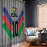 Custom New Caledonia-The Kagus Window Curtain