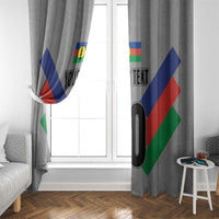Custom New Caledonia-The Kagus Window Curtain