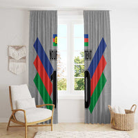 Custom New Caledonia-The Kagus Window Curtain