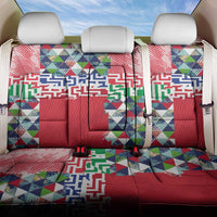 Hawaiian Floral Kakau Tropical Leaves-Sporty Style Back Car Seat Cover