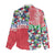 Hawaiian Floral Kakau Tropical Leaves-Sporty Style Women Casual Shirt