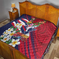 Hawaii Runner-Kakau Art with Lei and Plumeria Quilt