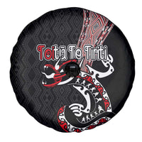 Aotearoa Toitu Te Tiriti Taniko Spare Tire Cover Maori Taniwha Haka - Honour the Treaty LT03 - Polynesian Pride