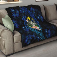 Hawaii Turtle Plumeria Flower Fanciful Quilt